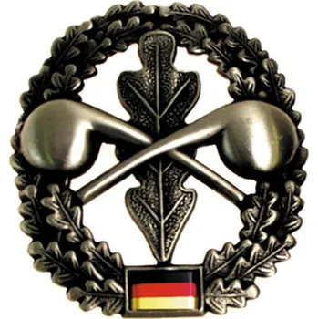 Odznak BW na baret ABC-Abwehrtruppe kovový (Odznak BW na baret ABC-Abwehrtruppe kovový)