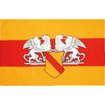 Vlajka Vlajka BADENSKO s emblemem (Vlajka BADENSKO s emblemem)