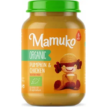 Dětská výživa Mamuko Příkrm od 6 měsíců 190 g kuřete, zelenina