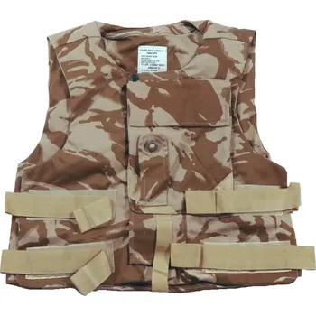 Pánská vesta Vesta britská FLAK cvičná s výplní DPM DESERT použitá vel. 190/108 (Vesta britská FLAK cvičná s výplní DPM DESERT použitá vel. 190/108)