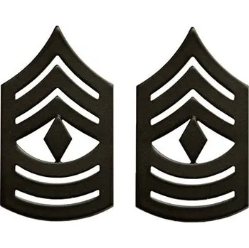 Odznak hodnostní USMC - 1stSgt. - ČERNÝ (Odznak hodnostní USMC - 1stSgt. - ČERNÝ)