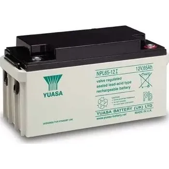 Trakční baterie YUASA NPL65-12I záložní bezúdržbový akumulátor 12V/65Ah