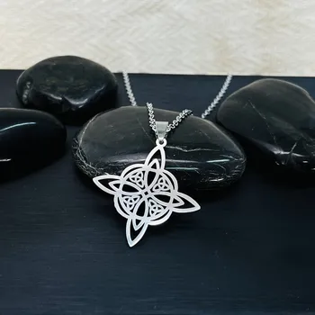 Náhrdelník Atelier Fantazie - Náhrdelník z oceli I - Keltský uzlík - 44001