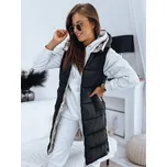 Černo-perleťová oboustranná vesta MARIET TY3161 Velikost: XL