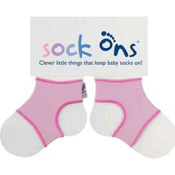 Pánské ponožky KIKKO Sock Ons Držák ponožek Classic - Růžová (6-12m)