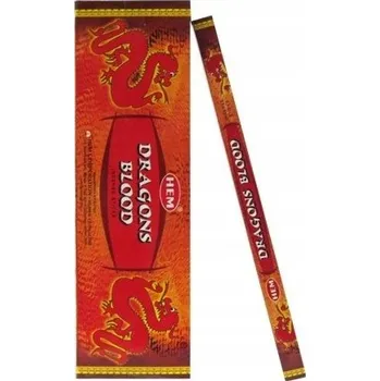 Čajovna TYČINKOVÉ VONNÉ TYČINKY DRAGONS BLOOD DRAČÍ KREV HEM 8 ks