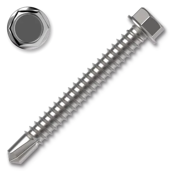 Šroub Šroub samovrtný TEX 6,3x32 ZB šestihran.hlava DIN7504K