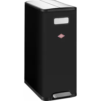 Odpadkový koš Odpadkový koš černý MATT Big Double