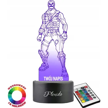 Lampička Noční lampa Plexido vícebarevná