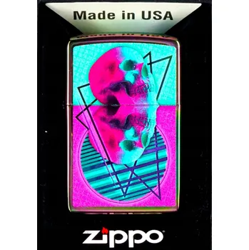 Zapalovač Zapalovač ZIPPO Skull Mirrored (Lebka s Zrcadlovým Efektem)
