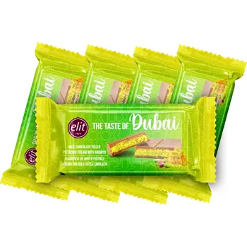 Čokoláda Elit - Dubajská čokoláda Dubajská čokoláda s pistáciemi 90g Set 5ks