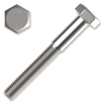 Spojovací materiál Šroub 6hr.hlava M14x130 ZB závit částečný DIN 931 8.8.