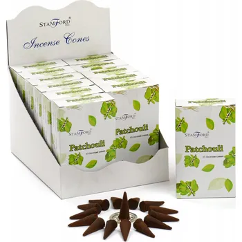 Vonná tyčinka Vonné kužely Stamford 15 ks - Pačuli