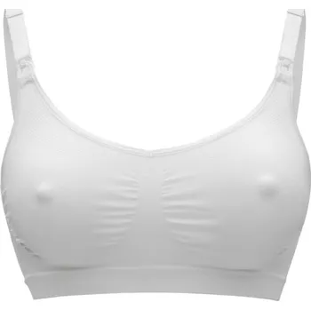 Těhotenská móda MEDELA Podprsenka těhotenská a kojicí Keep Cool™, bílá L