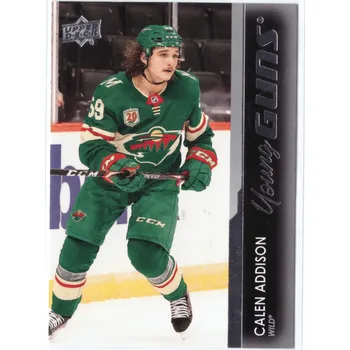 Sběratelská karetní hra 2021-22 UD Series 1 CALEN ADDISON Young Guns