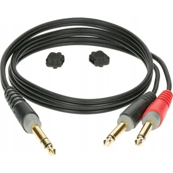 Audio kabel Kabel jack 6,3 mm - jack 6,3 mm Klotz AY1-0600 6 m