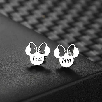 Náušnice Náušnice z chirurgické oceli Minnie