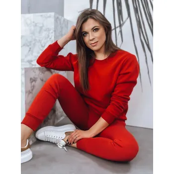 Červená souprava bez kapuce FITT AY0794 Velikost: L