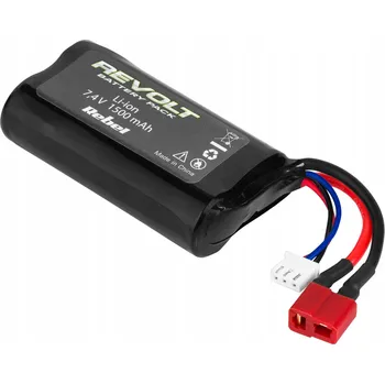 Dron Baterie do auta na dálkové ovládání Rebel REVOLT ZAB0106.1 1500mAh 7,4V