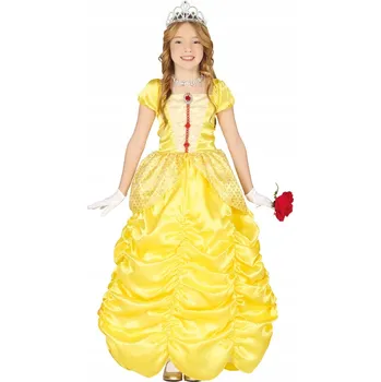 Karnevalový kostým KOSTÝM PRINCEZNA BELLA KRÁSKA A ZVÍŘE 104