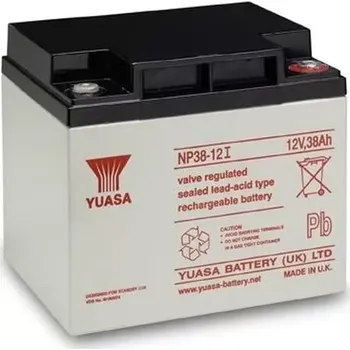 Trakční baterie Yuasa NP38-12 I záložní akumulátor 12V/38Ah
