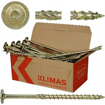 Vrták Šrouby do dřeva Wkręt-Met 10 x 160 mm, 10 ks