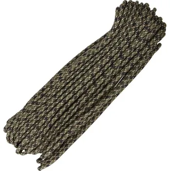 Horolezectví Šňůra PARACORD nylon 550LB 30m 4mm VETERAN TIGER STRIPE (Šňůra PARACORD nylon 550LB 30m 4mm VETERAN TIGER STRIPE)