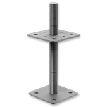 Patka pilíře 110x110x200x4,0 M24 volná matka