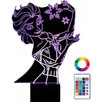 Lampička Plexido vícebarevná Noční lampa