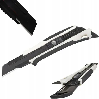 Pracovní nůž NŮŽ NA TAPETY KOVOVÝ ŘEZÁK 18 MM LAMACÍ ČEPELE