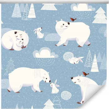 Tapeta Tapeta pro děti - Polární zvířata /500864833