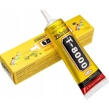 Průmyslové lepidlo T-8000 T8000 AKRYLOVÉ PRŮHLEDNÉ LEPIDLO 110 ML