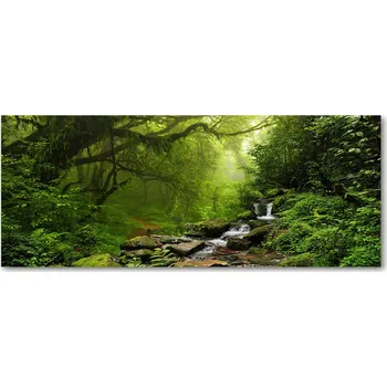 Obraz Lacobel za kuchyňskou linku Džungle v Nepálu XXL