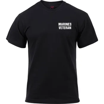 Triko MARINES VETERAN krátký rukáv ČERNÉ vel. 3XL (Triko MARINES VETERAN krátký rukáv ČERNÉ vel. 3XL)