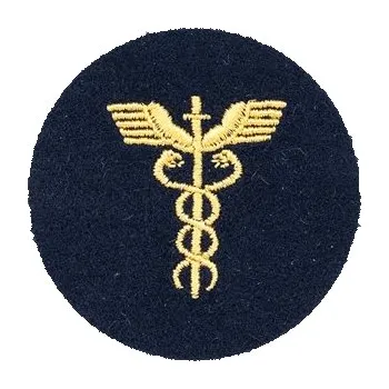 Nášivka Nášivka námořních jednotek NVA kruh administrativa MODRÁ (Nášivka námořních jednotek NVA kruh administrativa MODRÁ)