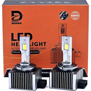 Povinná bezpečnostní výbava LED D1S 6000K autožárovky 2x60W, sada 2ks