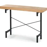 Halmar Konzolový stolek INFERNO dub přírodní/černý