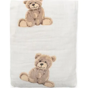 Termofor NEW BABY Mušelínový termofor s višňovými peckami Standard New Baby Bear