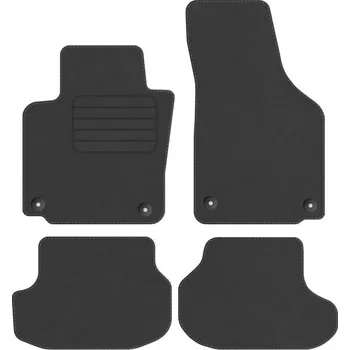 autokoberec VW GOLF VI 2011 - 2016 CABRIO koberce velurové GRAFIT PREMIUM