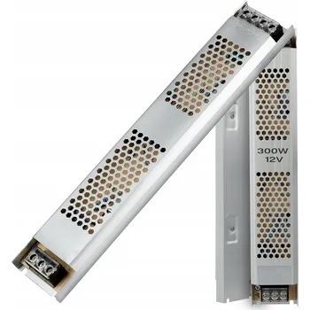 LED osvětlení LED zdroj 12V 300W Montážní Modulární pro Pásky MONO RGB Transformátor