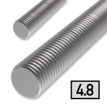 Závitová tyč M12x1000, ZB 4.8