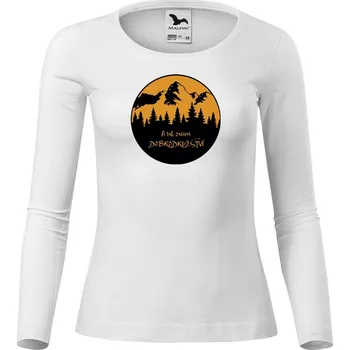 Dámské tričko DOBRÝ TRIKO Dámské bavlněné triko Dobrodružství Velikost: 3XL, Barva: Bílá