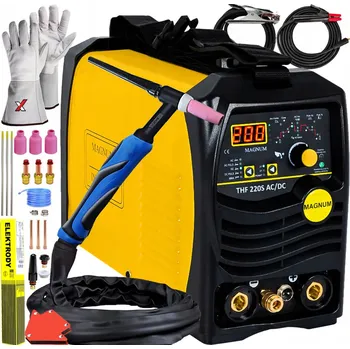 Svářečka INVERTOROVÁ SVAŘEČKA TIG HF 200A 230V MAGNUM AC/DC