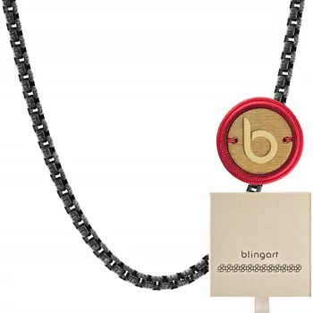 Náhrdelník Řetízek KOSTKA náhrdelník OCEL 316L oxidovaný