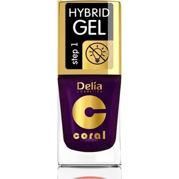 Lak na nehty Delia cosmetics Coral hybrid GEL lak na nehty