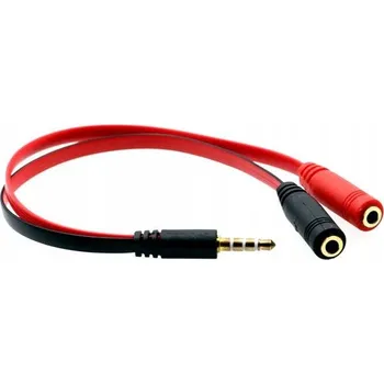 Audio kabel Kabel Mozos ASM-1 minijack 3,5 mm – minijack 3,5 mm 0,2 m