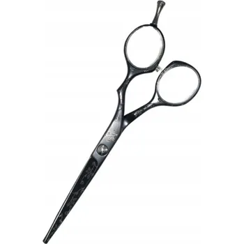 Kadeřnické nůžky PRO-FEEL Kadeřnické nůžky s kolínkem Černé K