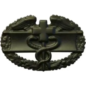 Odznak US COMBAT MEDICAL 1st AWARD ČERNÝ (Odznak US COMBAT MEDICAL 1st AWARD ČERNÝ)