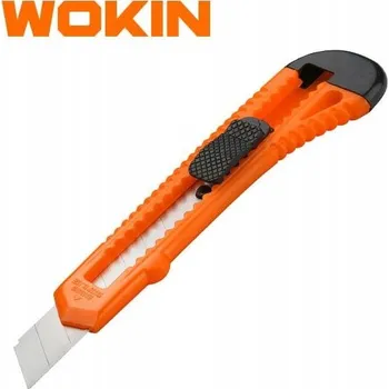 Pracovní nůž Nůž s odlamovací čepelí 18 mm, plastový, WOKIN