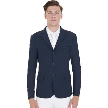 Jezdecké sako EQUESTRO Sako závodní Stretch Equestro, pánské, navy blazer M